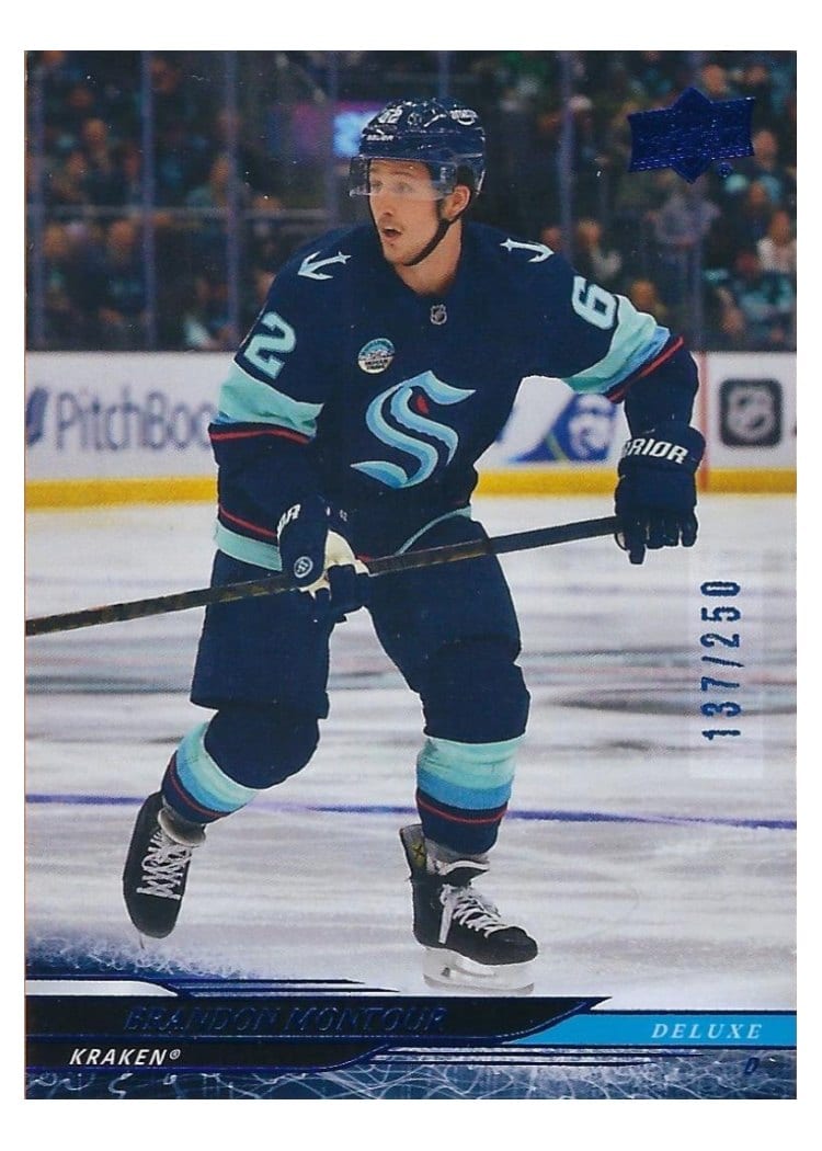 2024-25 Upper Deck Base Set Brandon Montour #607 card