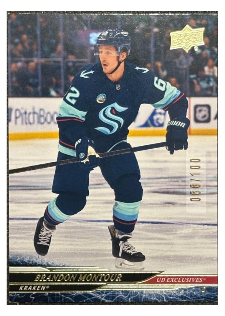 2024-25 Upper Deck Base Set Brandon Montour #607 card