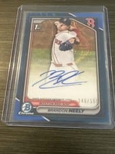 2024 Bowman Draft Chrome Prospect Autographs Brandon Neely #CPA-BN card