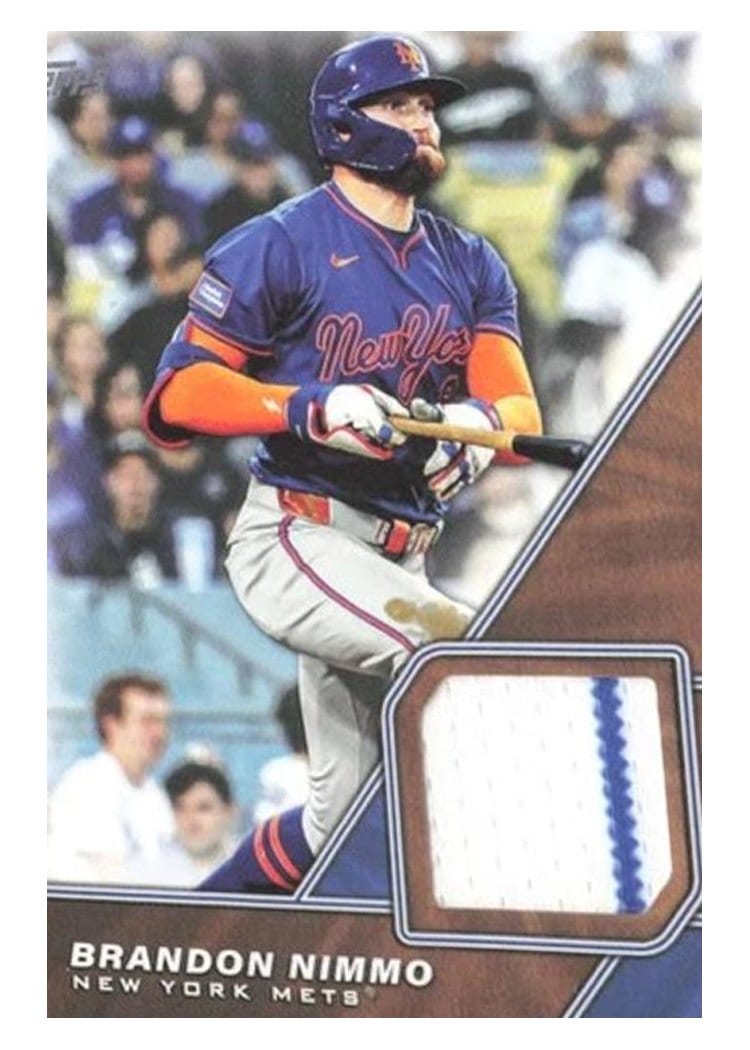 2026 Topps Major League Material Relics Brandon Nimmo #MLM-BN card