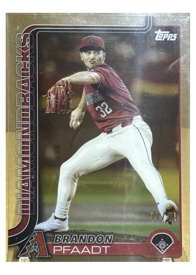 2025 Topps Base Set Brandon Pfaadt #182 card