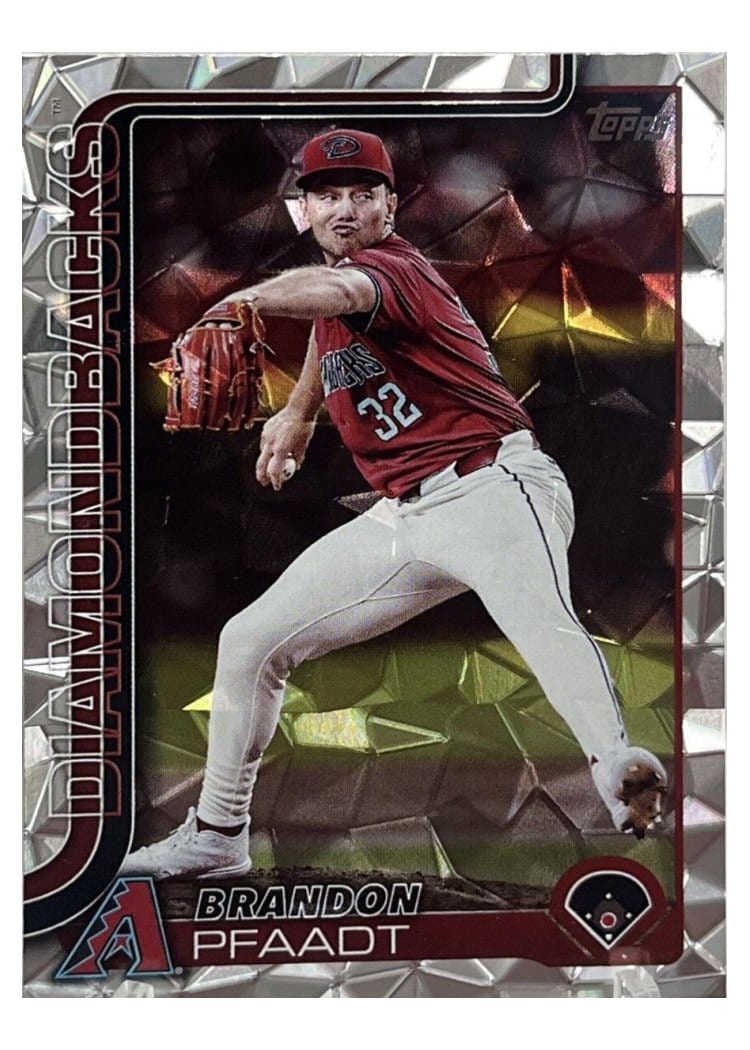 2025 Topps Base Set Brandon Pfaadt #182 card