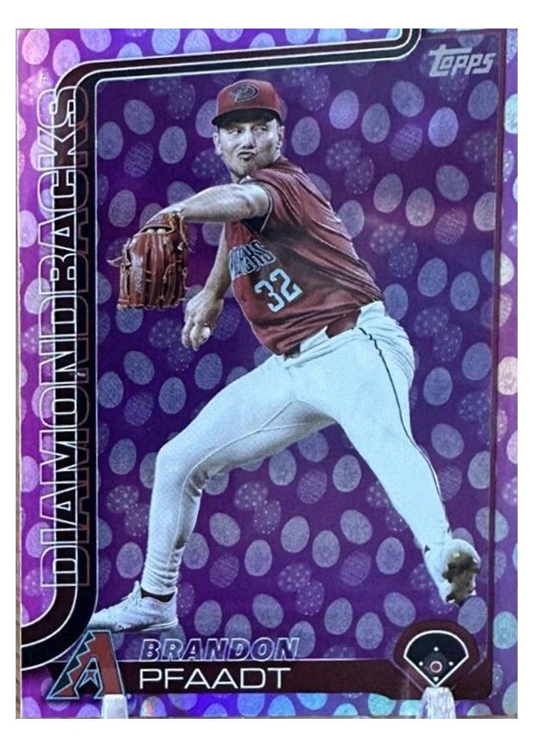 2025 Topps Base Set Brandon Pfaadt #182 card