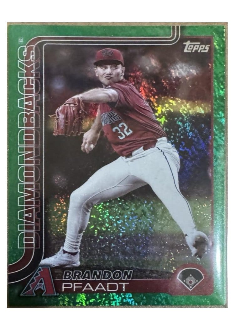 2025 Topps Base Set Brandon Pfaadt #182 card