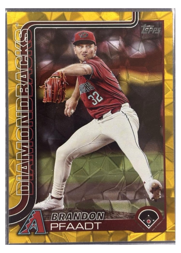 2025 Topps Base Set Brandon Pfaadt #182 card
