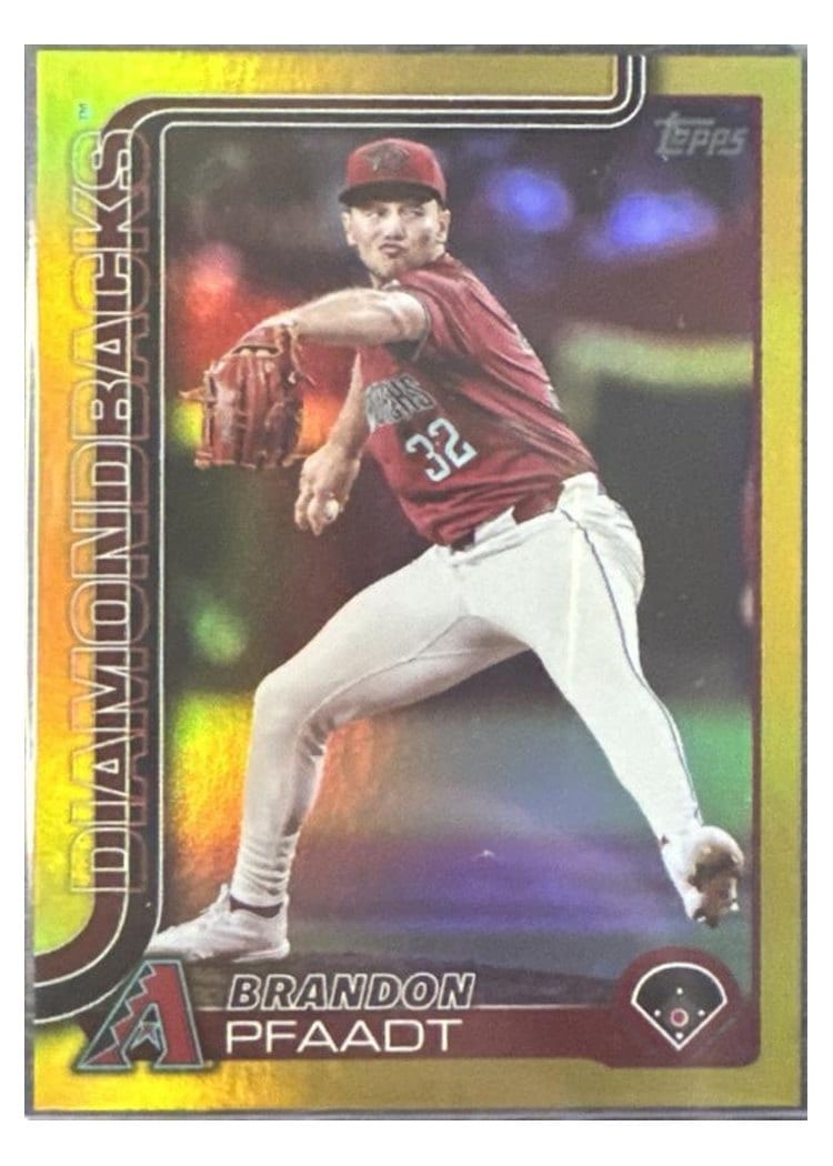 2025 Topps Base Set Brandon Pfaadt #182 card