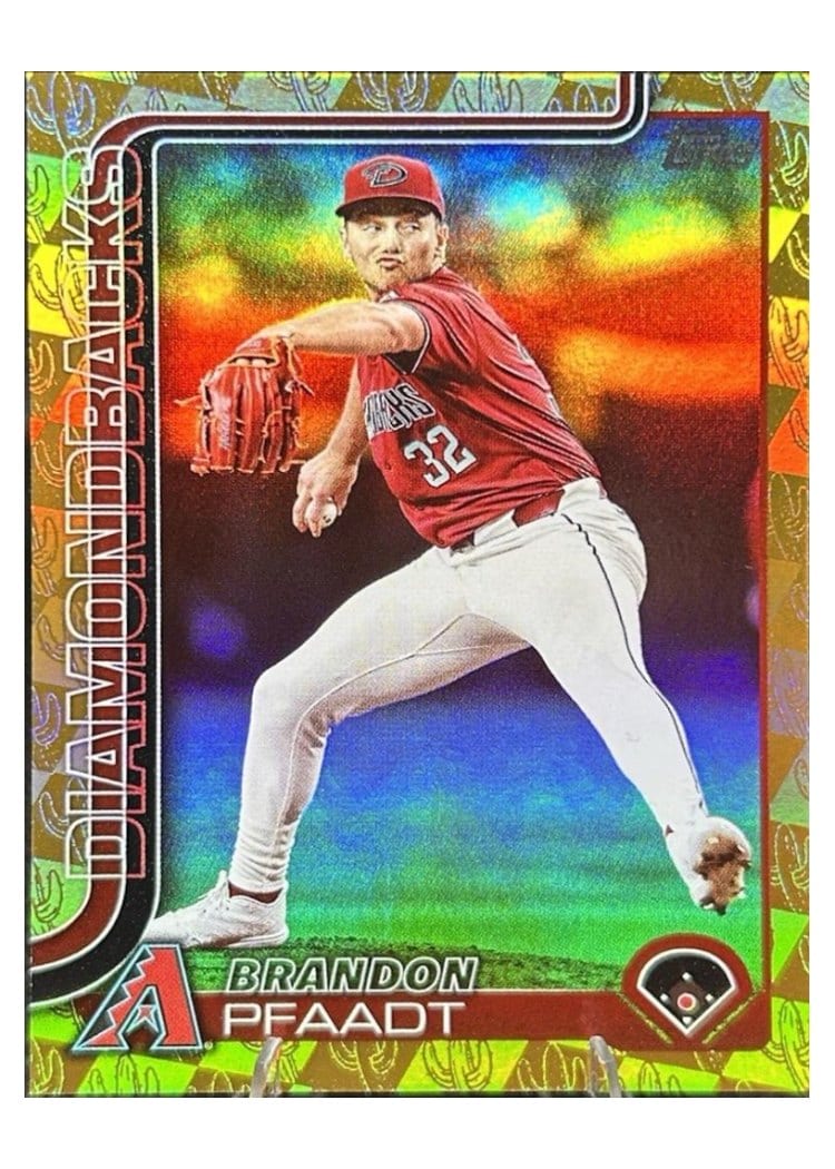 2025 Topps Base Set Brandon Pfaadt #182 card