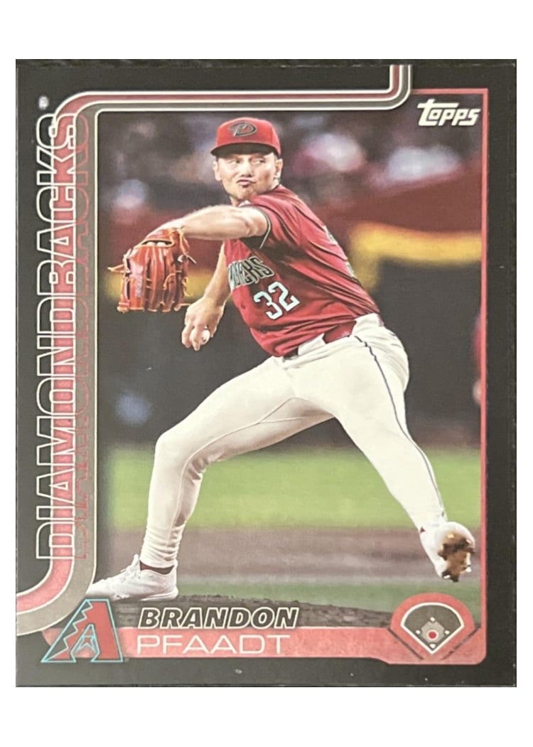 2025 Topps Base Set Brandon Pfaadt #182 card