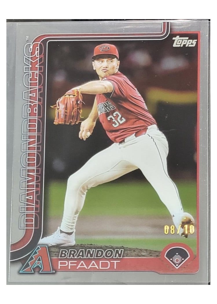 2025 Topps Base Set Brandon Pfaadt #182 card