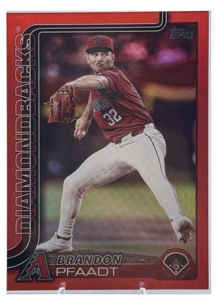 2025 Topps Base Set Brandon Pfaadt #182 card