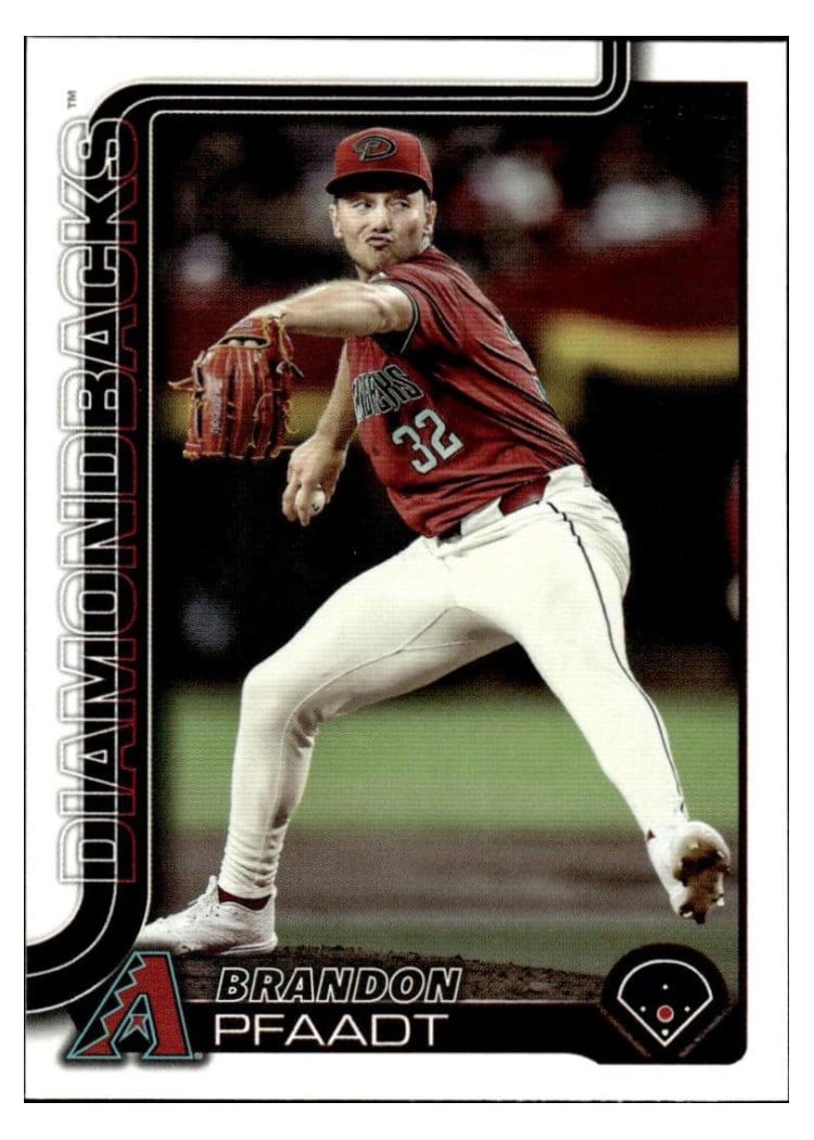 2025 Topps Base Set Brandon Pfaadt #182 card