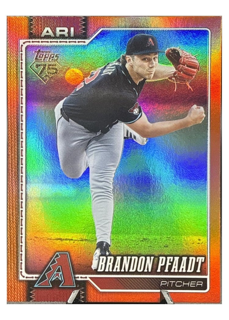 2026 Topps Base Set Brandon Pfaadt #45 card