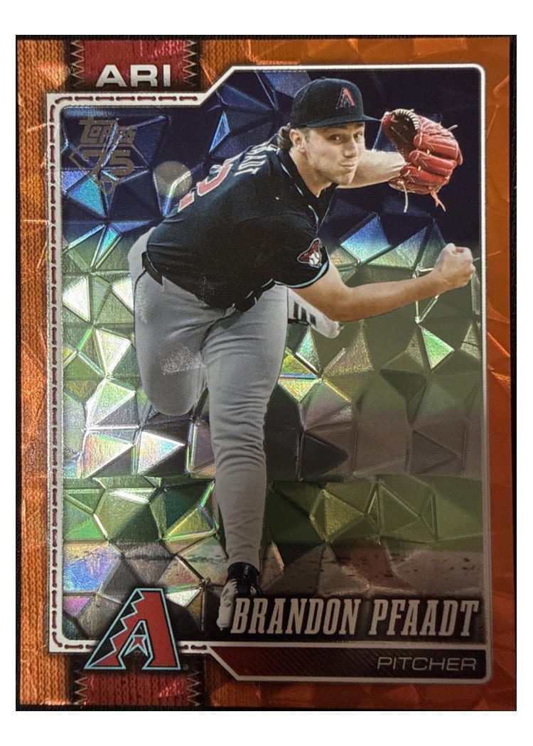 2026 Topps Base Set Brandon Pfaadt #45 card