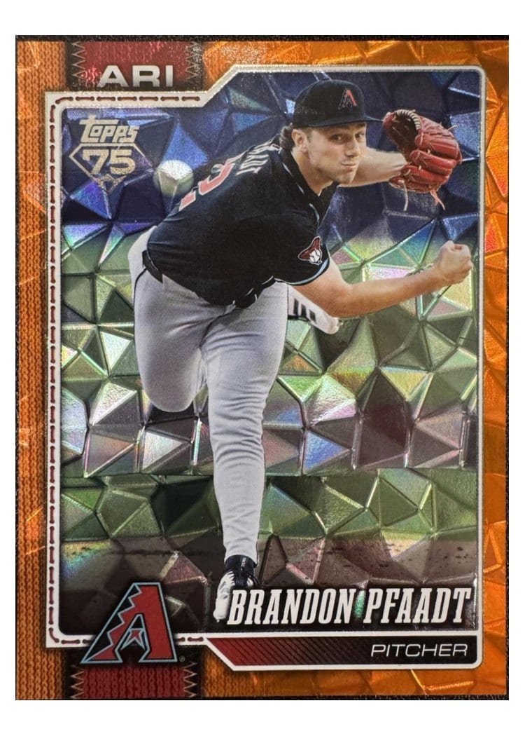 2026 Topps Base Set Brandon Pfaadt #45 card