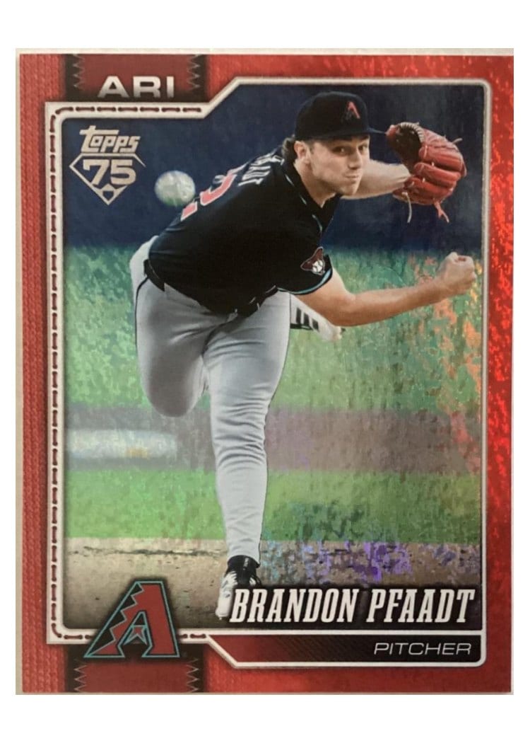 2026 Topps Base Set Brandon Pfaadt #45 card