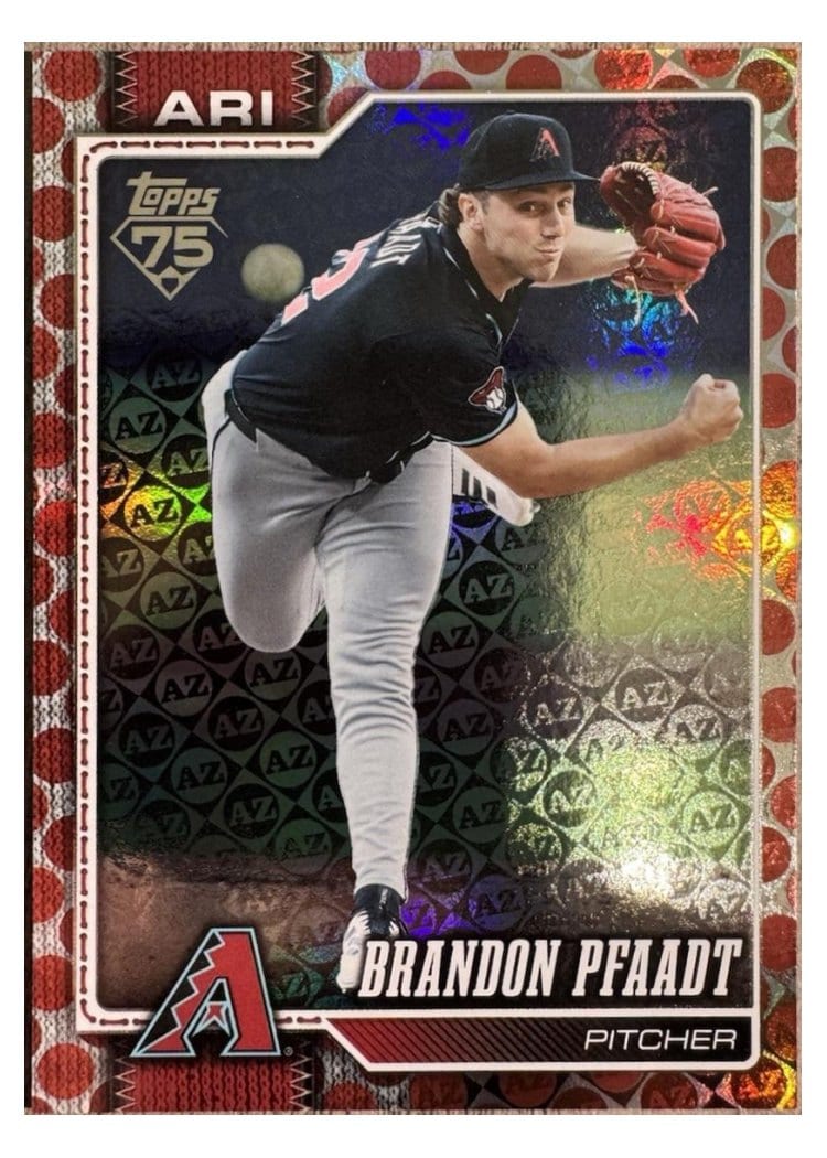 2026 Topps Base Set Brandon Pfaadt #45 card