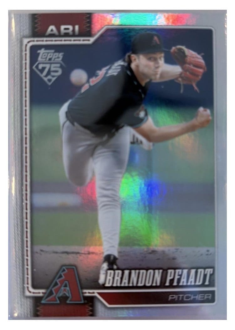 2026 Topps Base Set Brandon Pfaadt #45 card