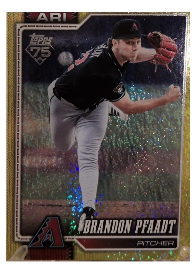 2026 Topps Base Set Brandon Pfaadt #45 card