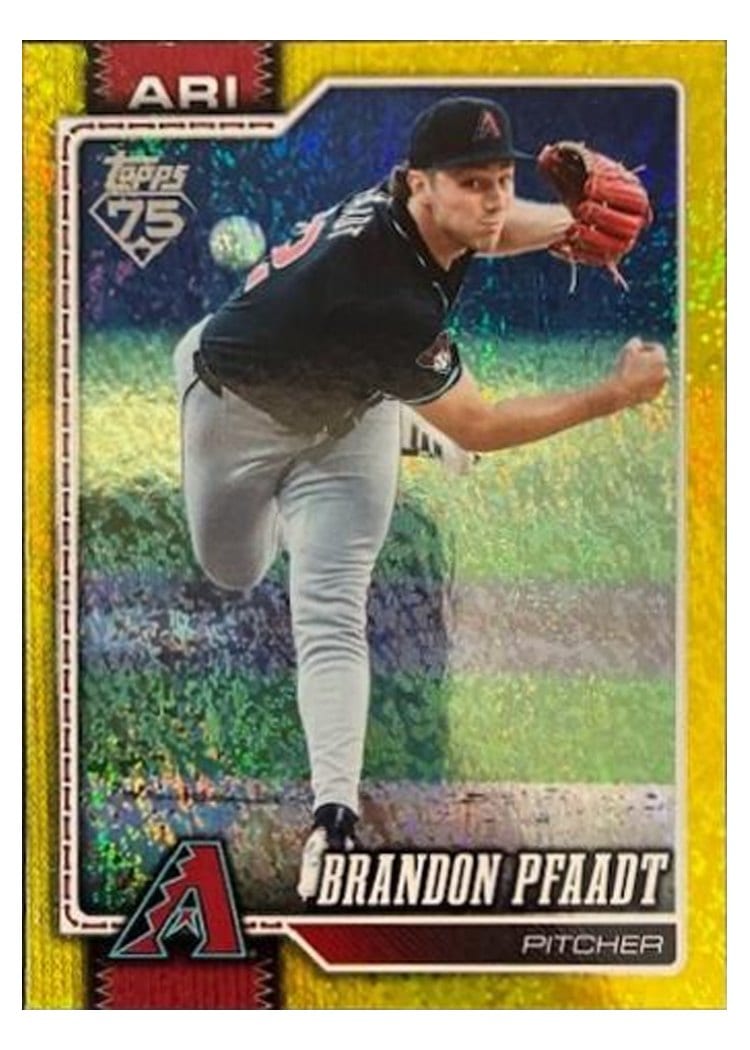 2026 Topps Base Set Brandon Pfaadt #45 card
