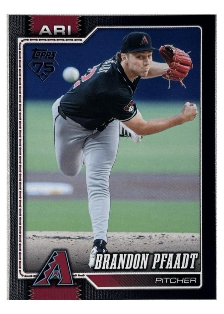 2026 Topps Base Set Brandon Pfaadt #45 card