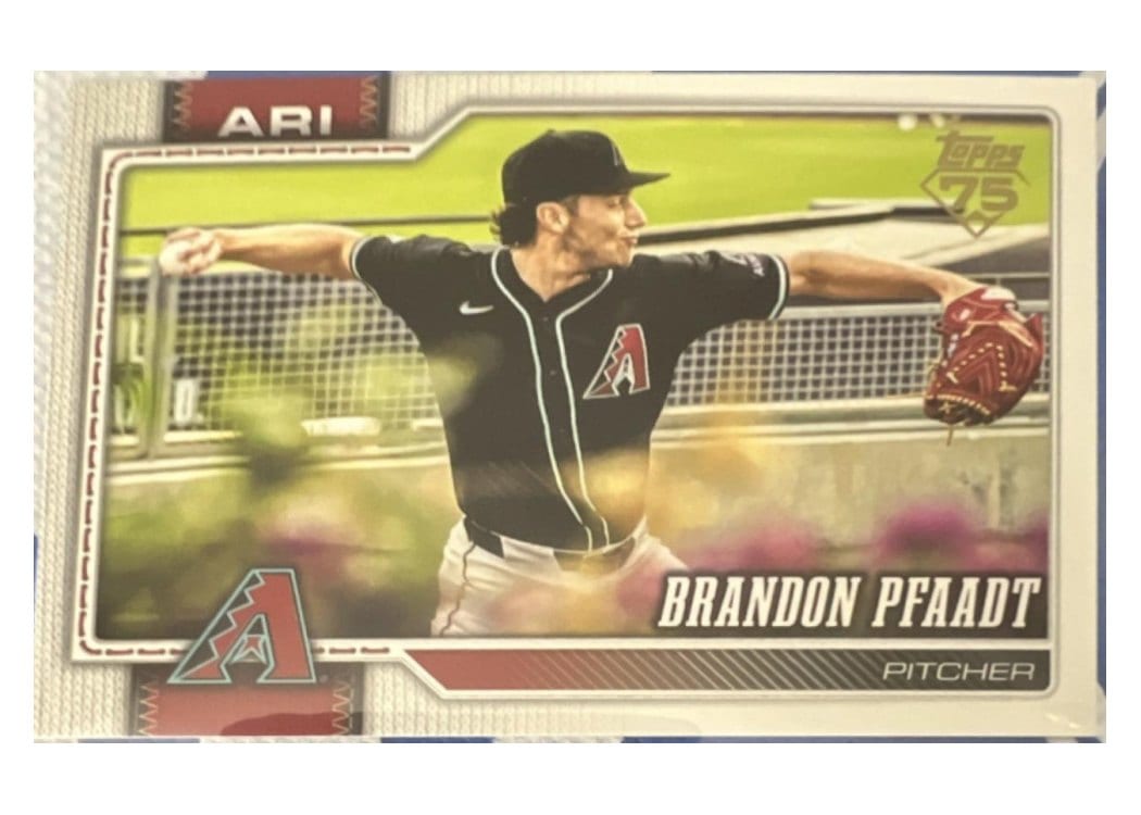 2026 Topps Base Set Brandon Pfaadt #45 card