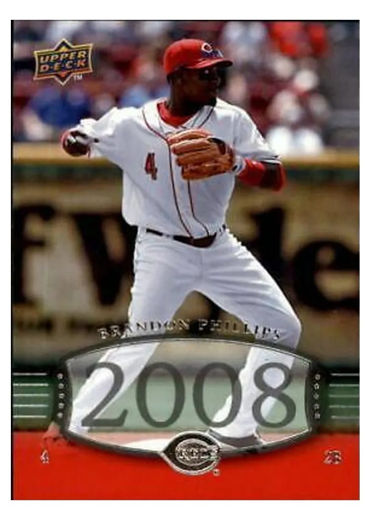 2008 Upper Deck Timeline Brandon Phillips #238 card