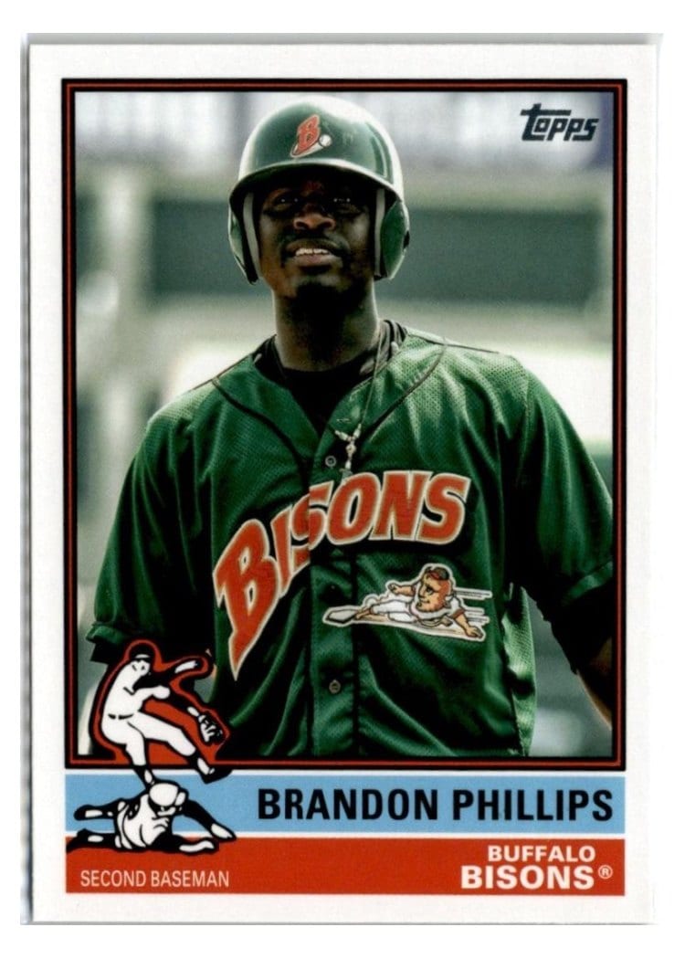 2025 Topps Pro Debut MiLB Legends Brandon Phillips #ML-1 card