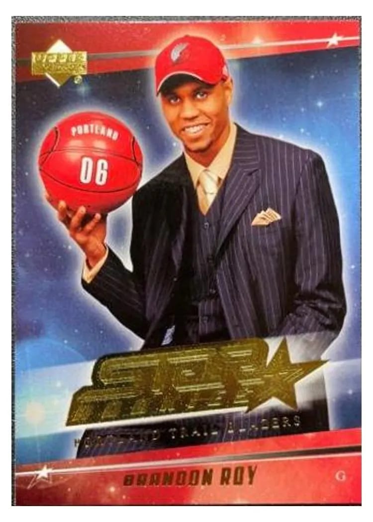 2006 Upper Deck Brandon Roy Hot Pack #206 card