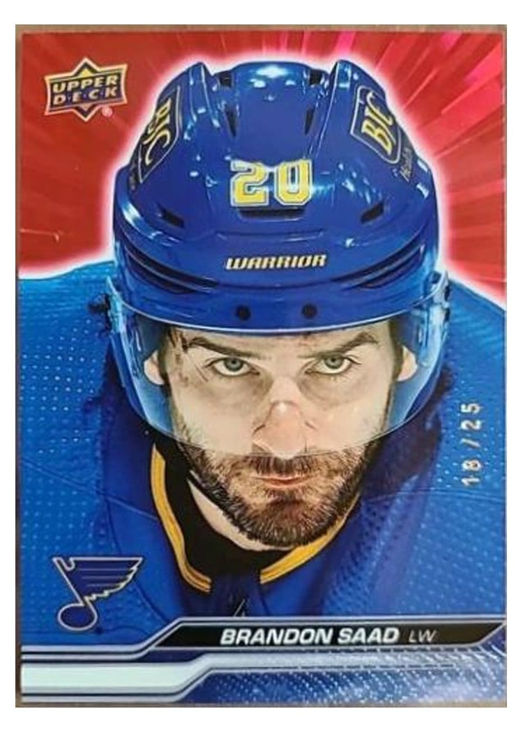 2023-24 Upper Deck Base Set Brandon Saad #407 card