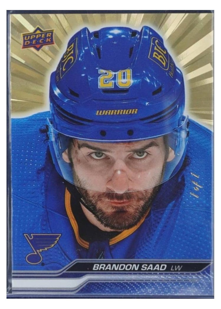 2023-24 Upper Deck Base Set Brandon Saad #407 card