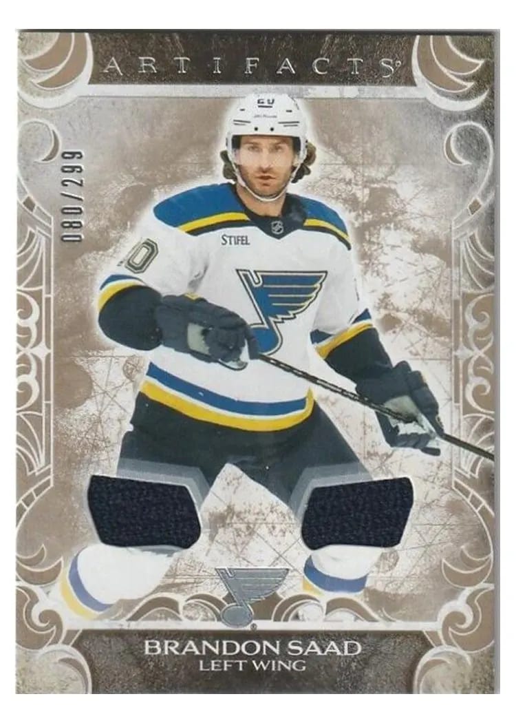 2024-25 Upper Deck Artifacts Base Set Brandon Saad #6 card