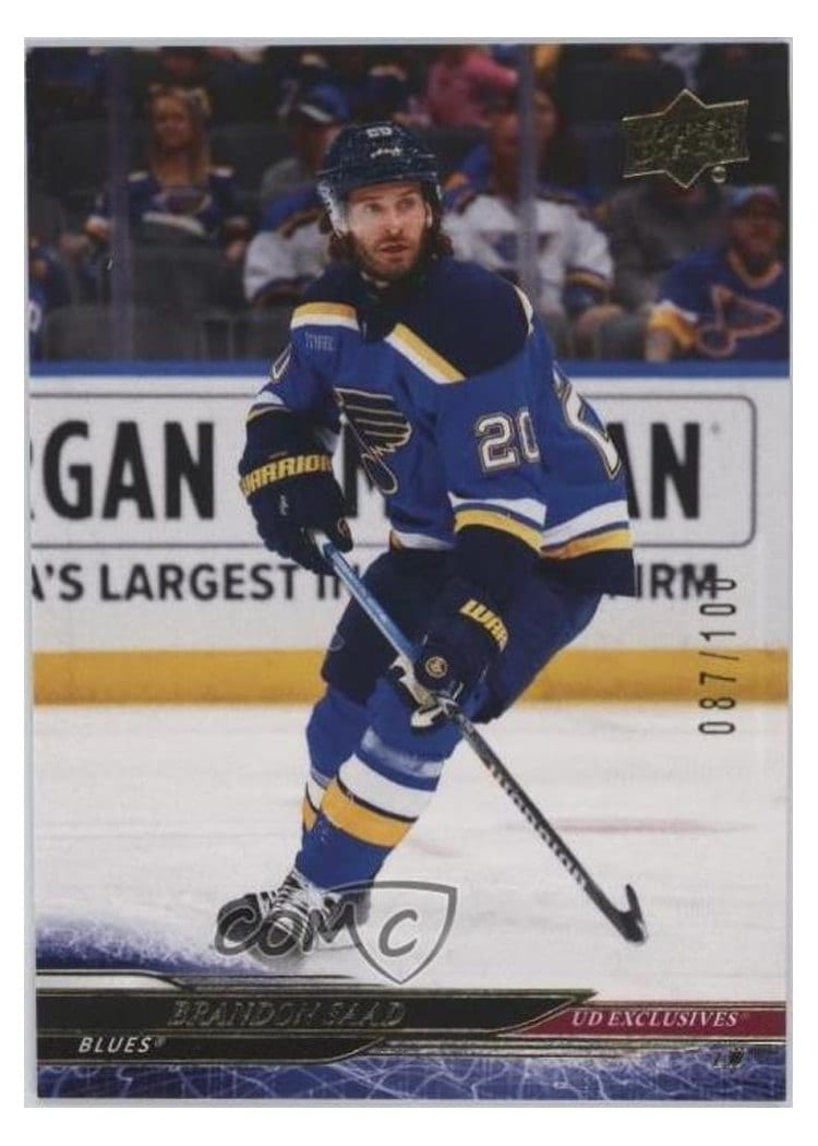 2024-25 Upper Deck Base Set Brandon Saad #614 card