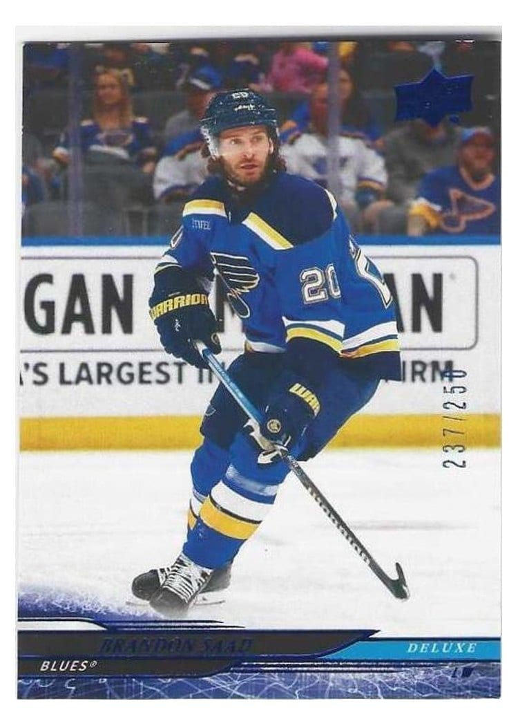 2024-25 Upper Deck Base Set Brandon Saad #614 card
