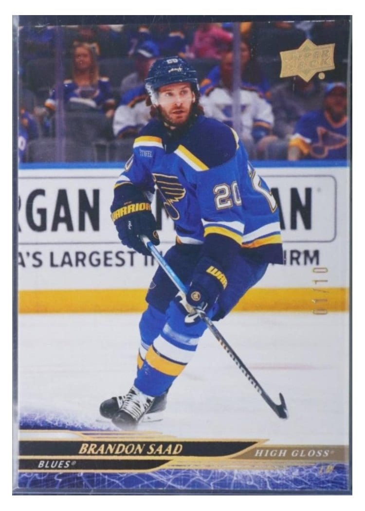 2024-25 Upper Deck Base Set Brandon Saad #614 card