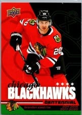 2025-26 Upper Deck Chicago Blackhawks Centennial Box Brandon Saad #90 card