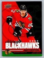 2025-26 Upper Deck Chicago Blackhawks Centennial Hobby Brandon Saad #90 card