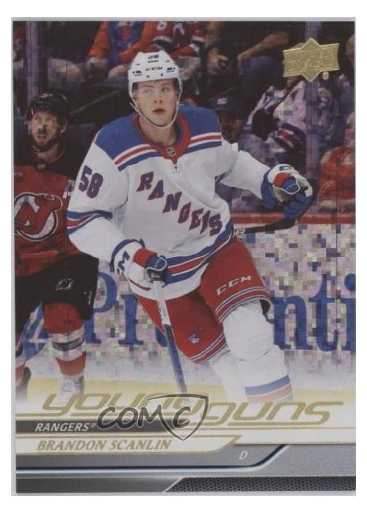 2024-25 Upper Deck Base Set Brandon Scanlin #454 card