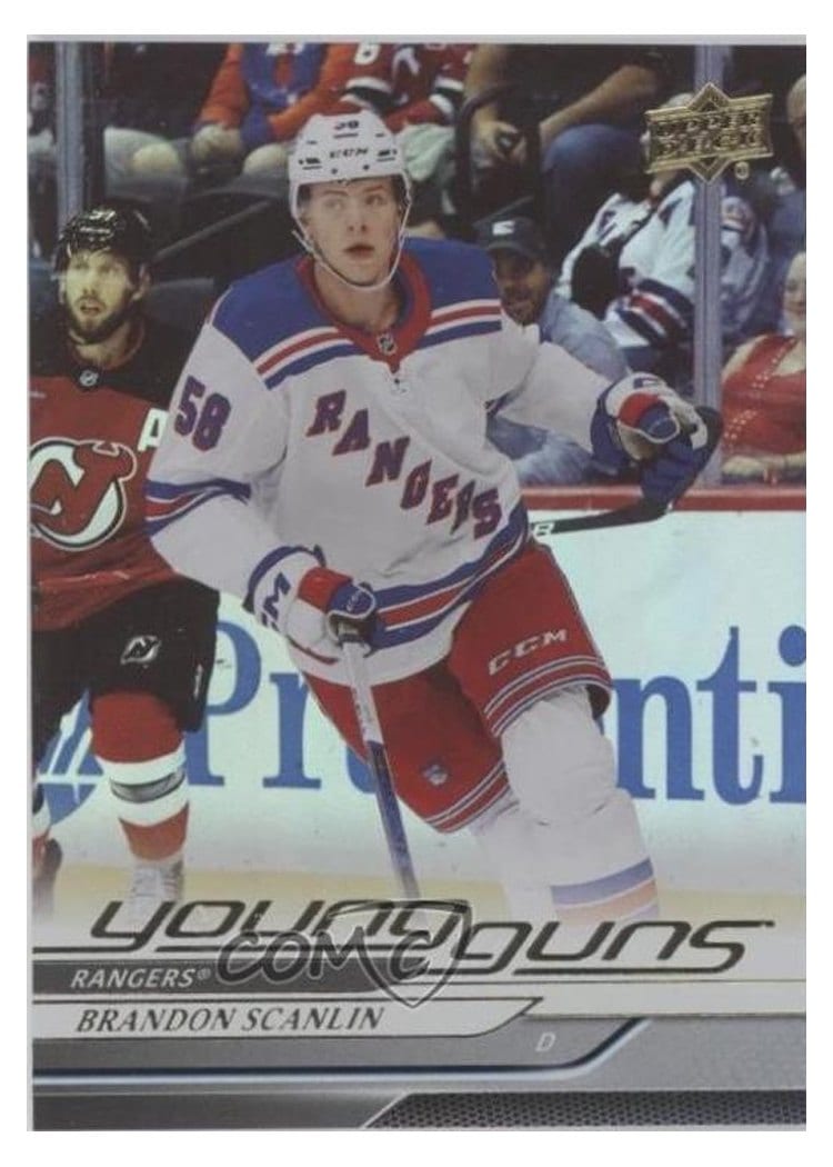 2024-25 Upper Deck Base Set Brandon Scanlin #454 card