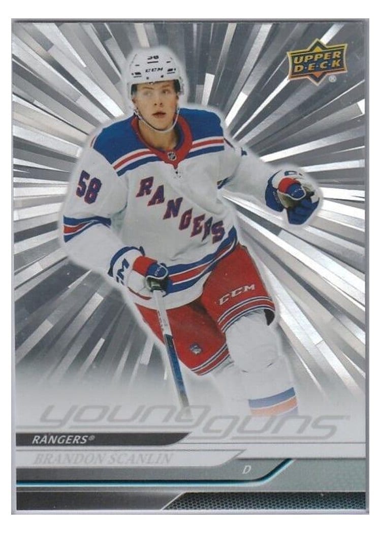 2024-25 Upper Deck Base Set Brandon Scanlin #454 card