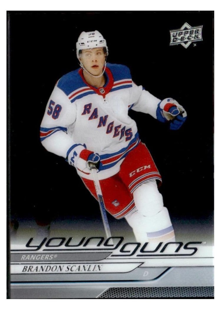 2024-25 Upper Deck Base Set Brandon Scanlin #454 card