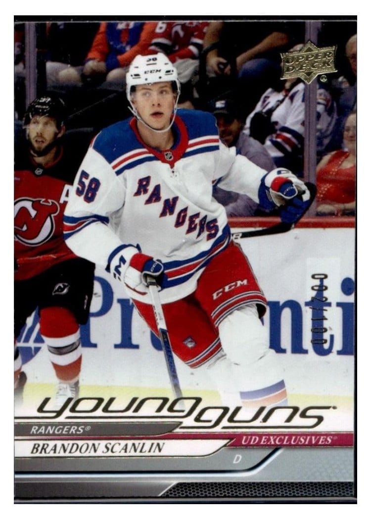 2024-25 Upper Deck Base Set Brandon Scanlin #454 card
