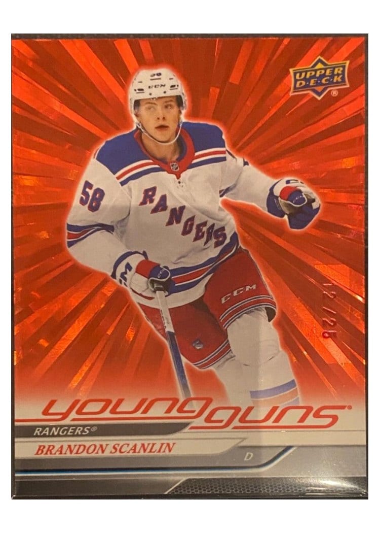 2024-25 Upper Deck Base Set Brandon Scanlin #454 card