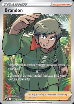 Silver Tempest Brandon #188 card