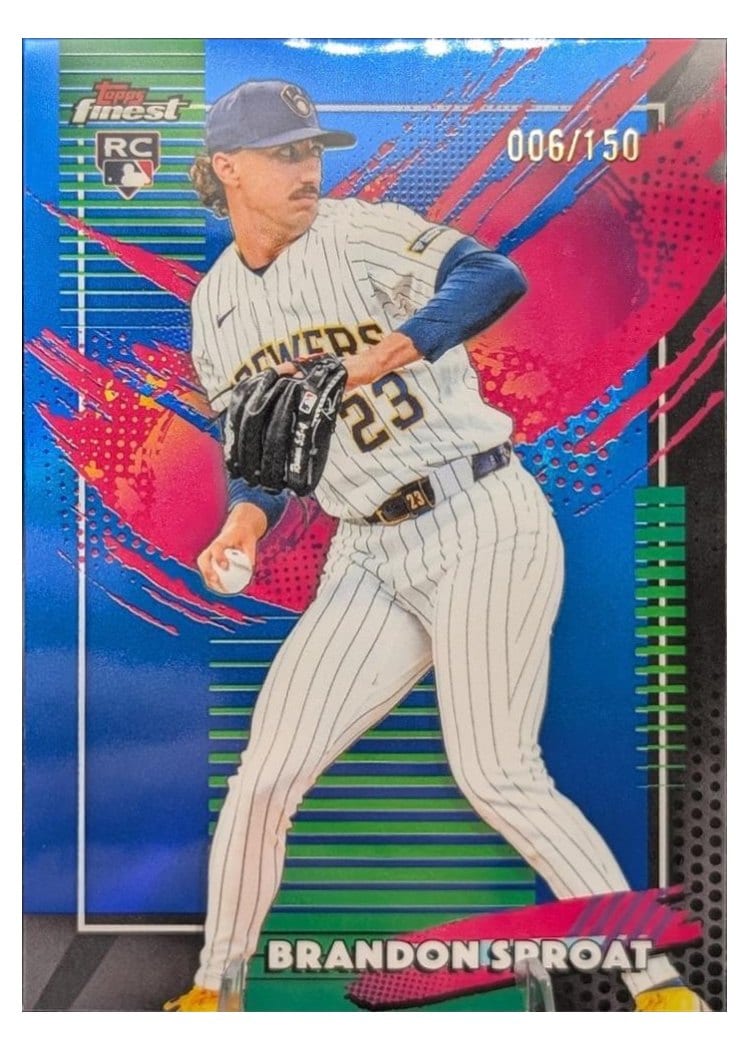 2026 Topps Finest Brandon Sproat #292 card