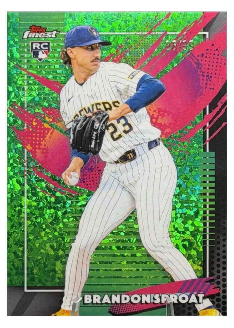 2026 Topps Finest Brandon Sproat #292 card