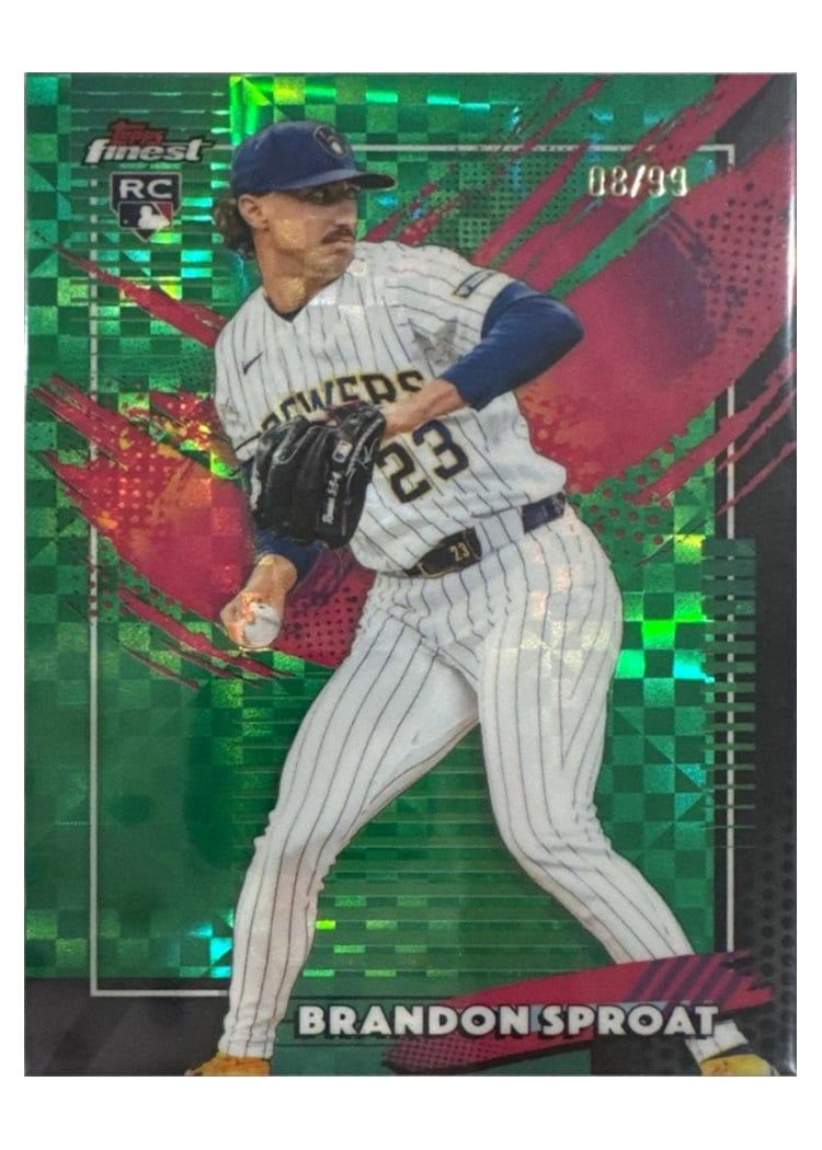 2026 Topps Finest Brandon Sproat #292 card