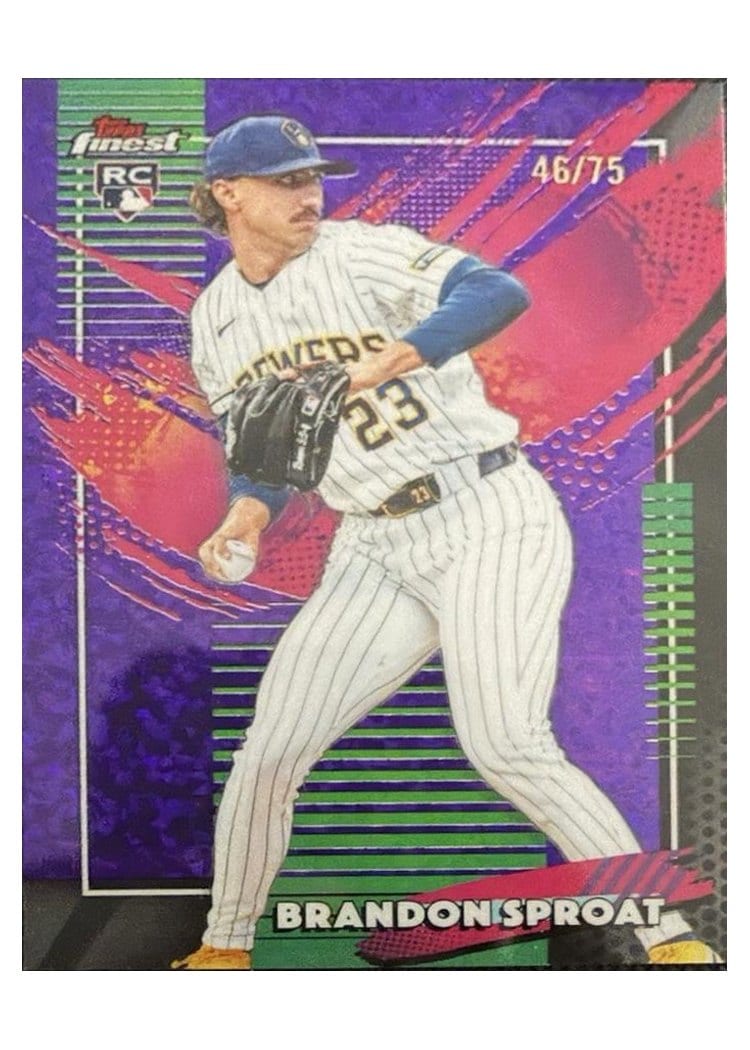 2026 Topps Finest Brandon Sproat #292 card