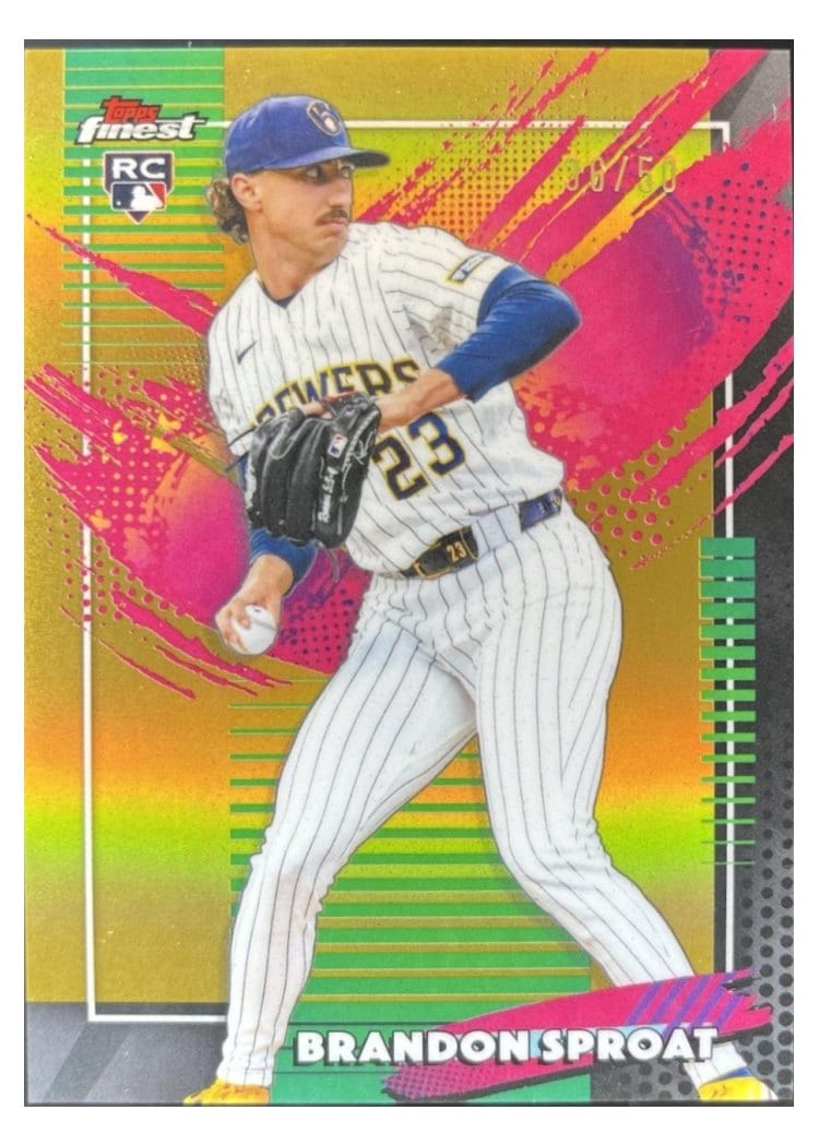 2026 Topps Finest Brandon Sproat #292 card