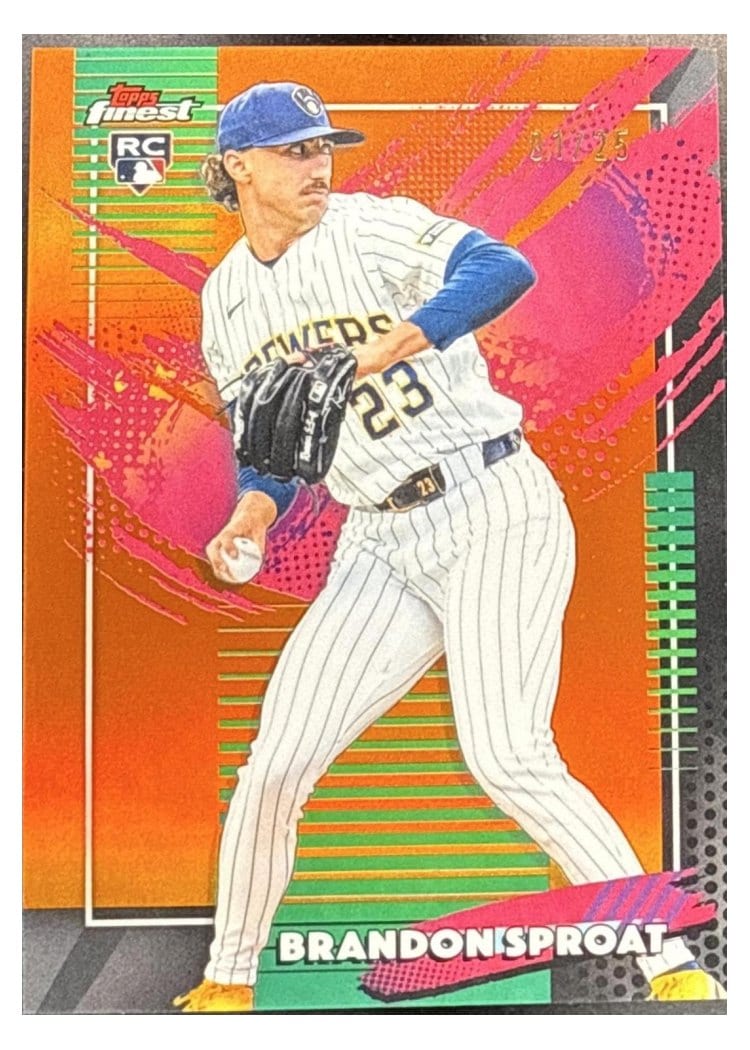 2026 Topps Finest Brandon Sproat #292 card