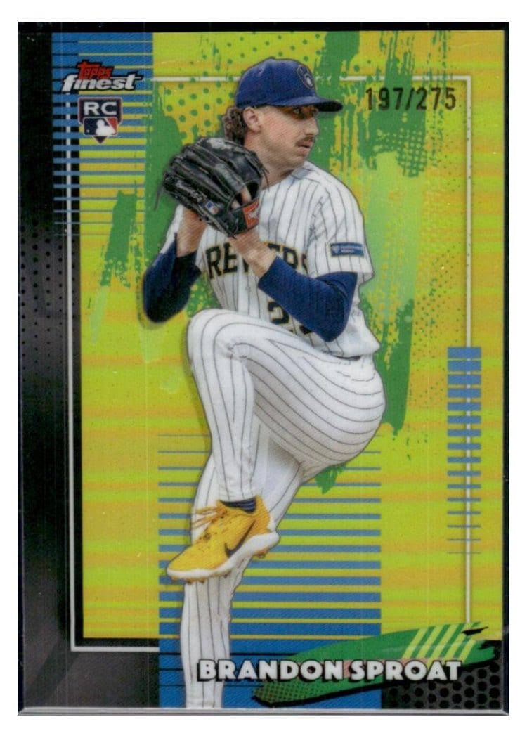 2026 Topps Finest Brandon Sproat #37 card